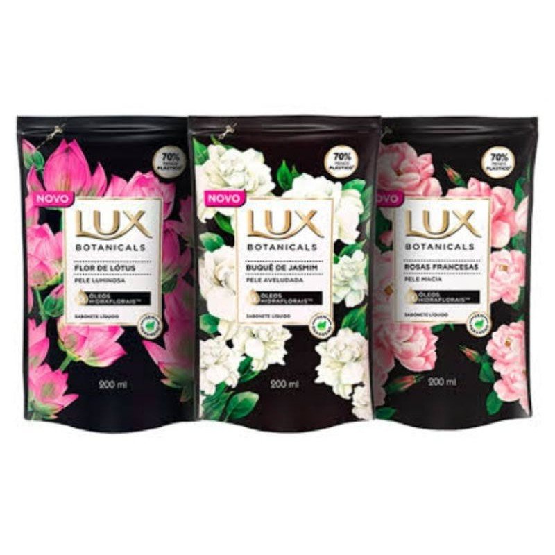 Sabonete Lux 200ml Refil